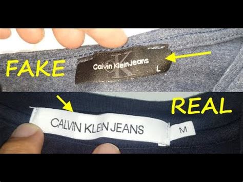 calvin klein t shirt fake vs real|calvin klein serial number check.